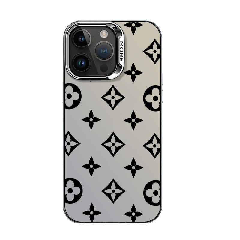 High-end Luxury Retro Printed Laser Mobile Phone Case 