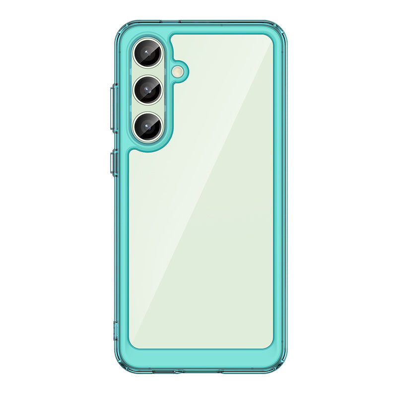 Samsung Galaxy S24 FE Phone Cases - Colorful Acrylic Shockproof Soft Case | MIL-STD Drop Protection & Glossy Finish