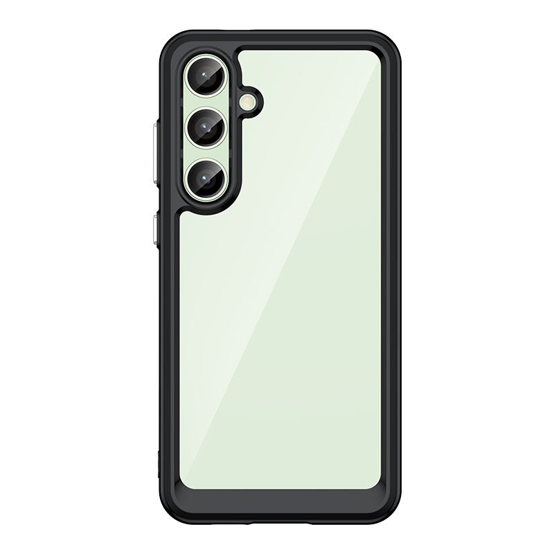 Samsung Galaxy S24 FE Phone Cases - Colorful Acrylic Shockproof Soft Case | MIL-STD Drop Protection & Glossy Finish