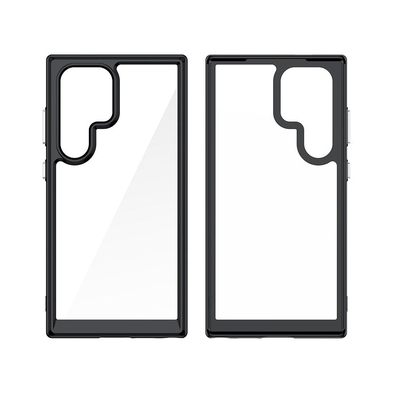 Clear Acrylic Phone Case for Samsung Galaxy S24/S24 Ultra - Durable Protective Cover | Shatterproof Design