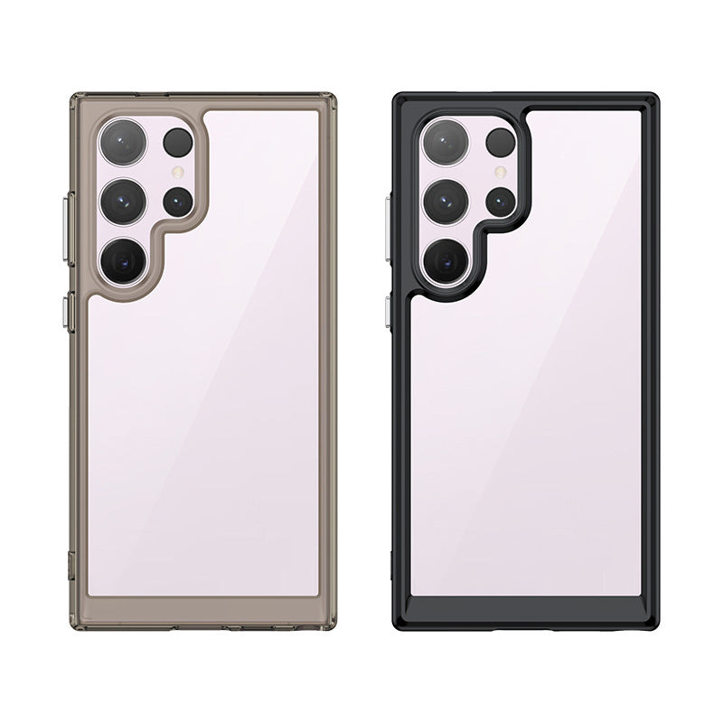 Clear Acrylic Phone Case for Samsung Galaxy S24/S24 Ultra - Durable Protective Cover | Shatterproof Design