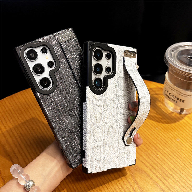 Funda magnética a prueba de golpes con diseño de serpiente: compatible con Samsung S24 Ultra/S25