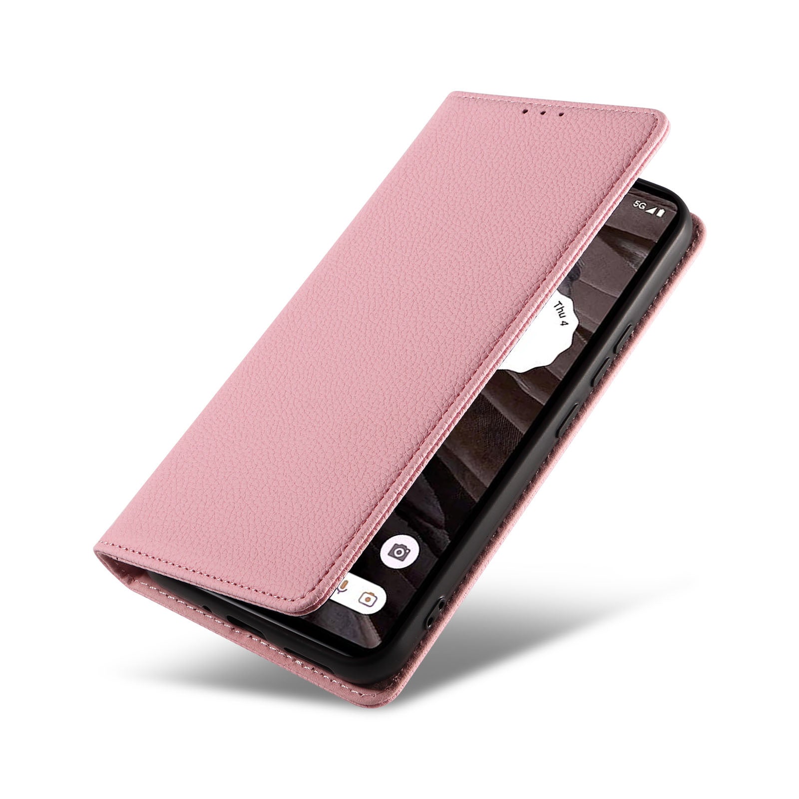 Premium Flip Cover Leather Case with Detachable Lanyard for Google Pixel 9 Pro – Shockproof Magnetic Closure & RFID-Blocking Card Storage