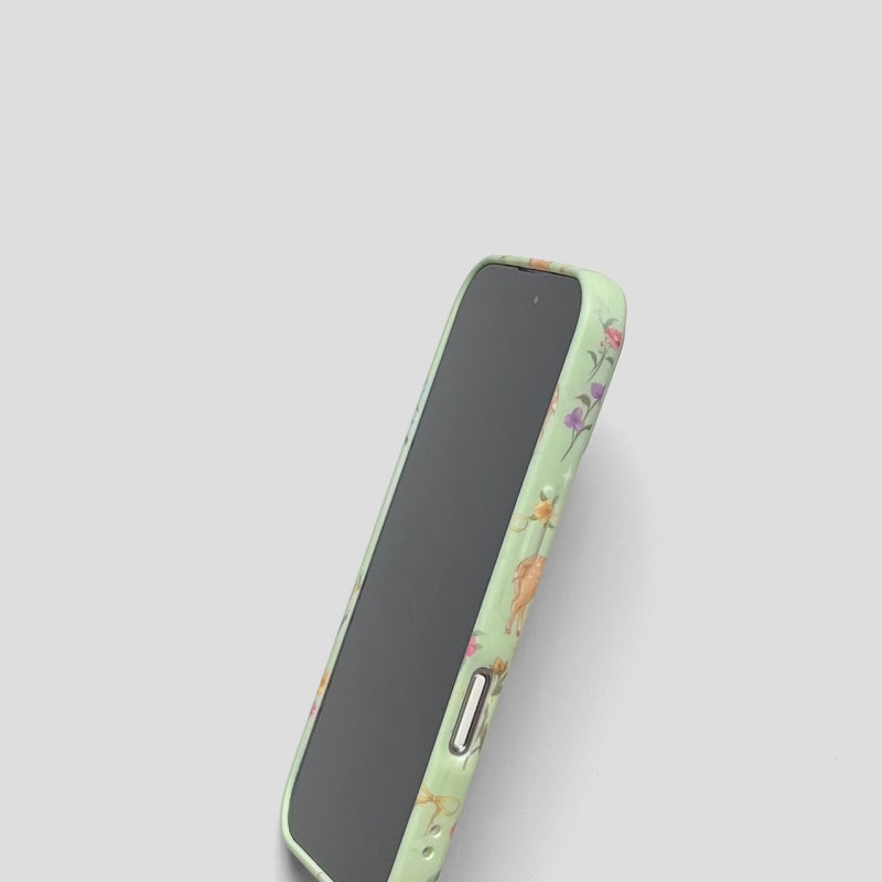 Soft-Touch Forest Deer Design Soft Case for iPhone 13