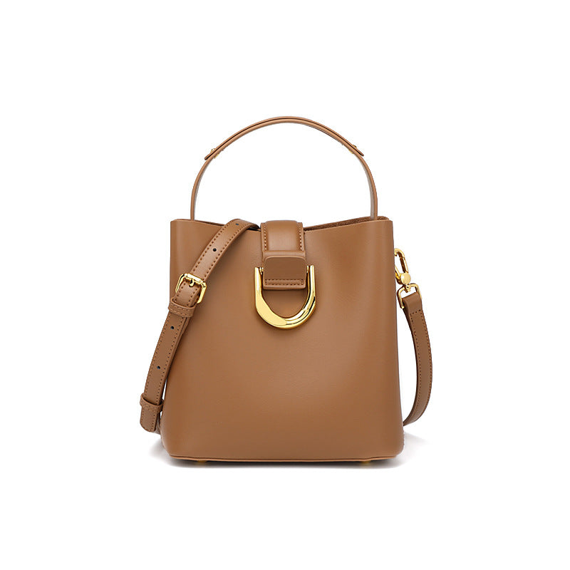 Trendy 2025 Designer Bucket Bag - 3-in-1 Convertible Women's Tote for Commute/Travel/Shopping