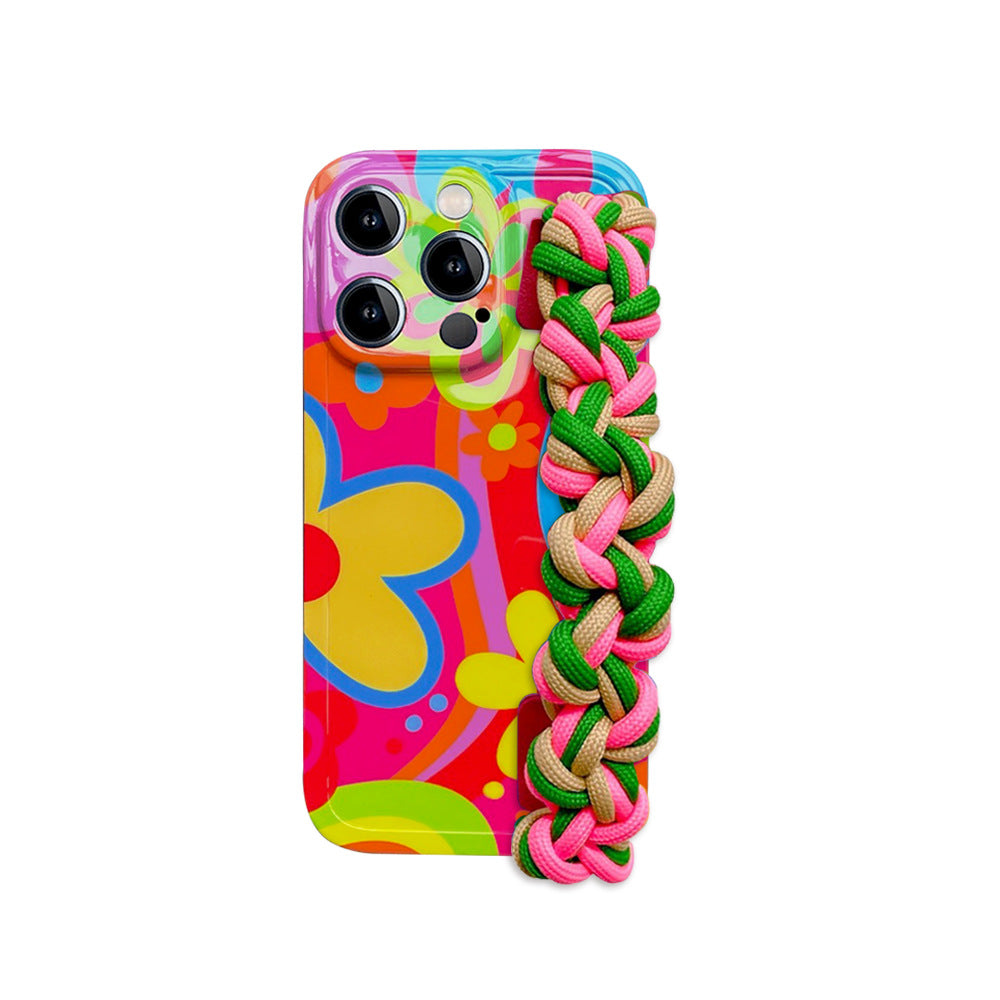 Woven Wrist Strap Phone Case