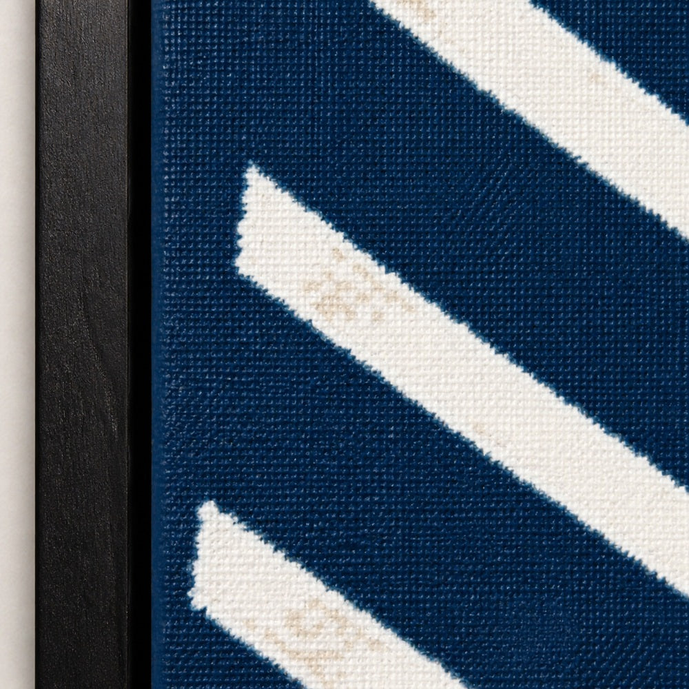 bauhaus-geometric-city-monorail-floating-frame-wall-art | material-detail-closeup