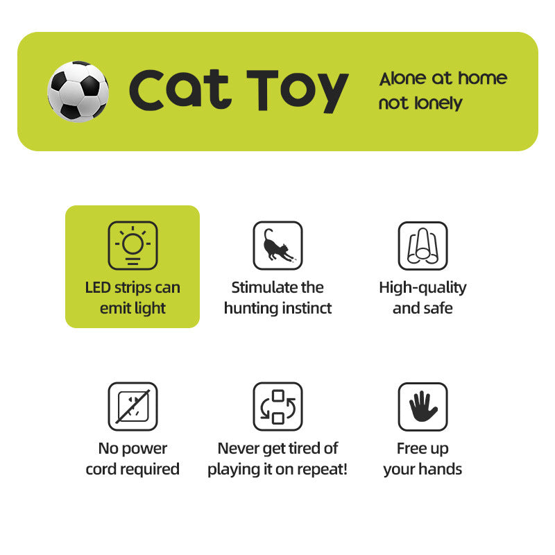 Smart Interactive Cat Soccer Arena Toy