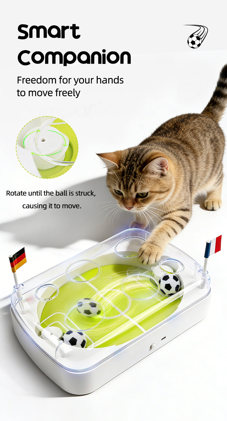 Smart Interactive Cat Soccer Arena Toy