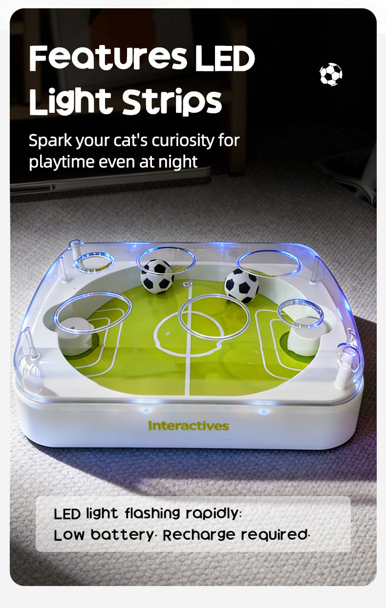 Smart Interactive Cat Soccer Arena Toy