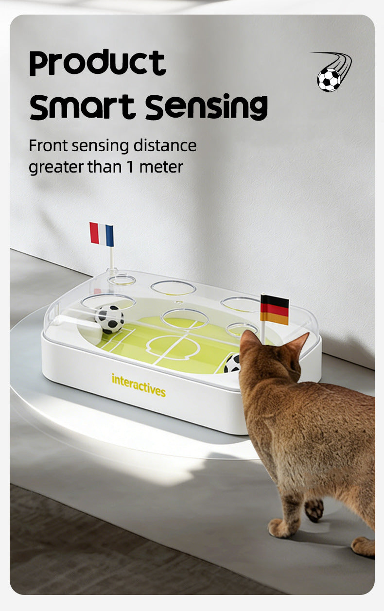 Smart Interactive Cat Soccer Arena Toy
