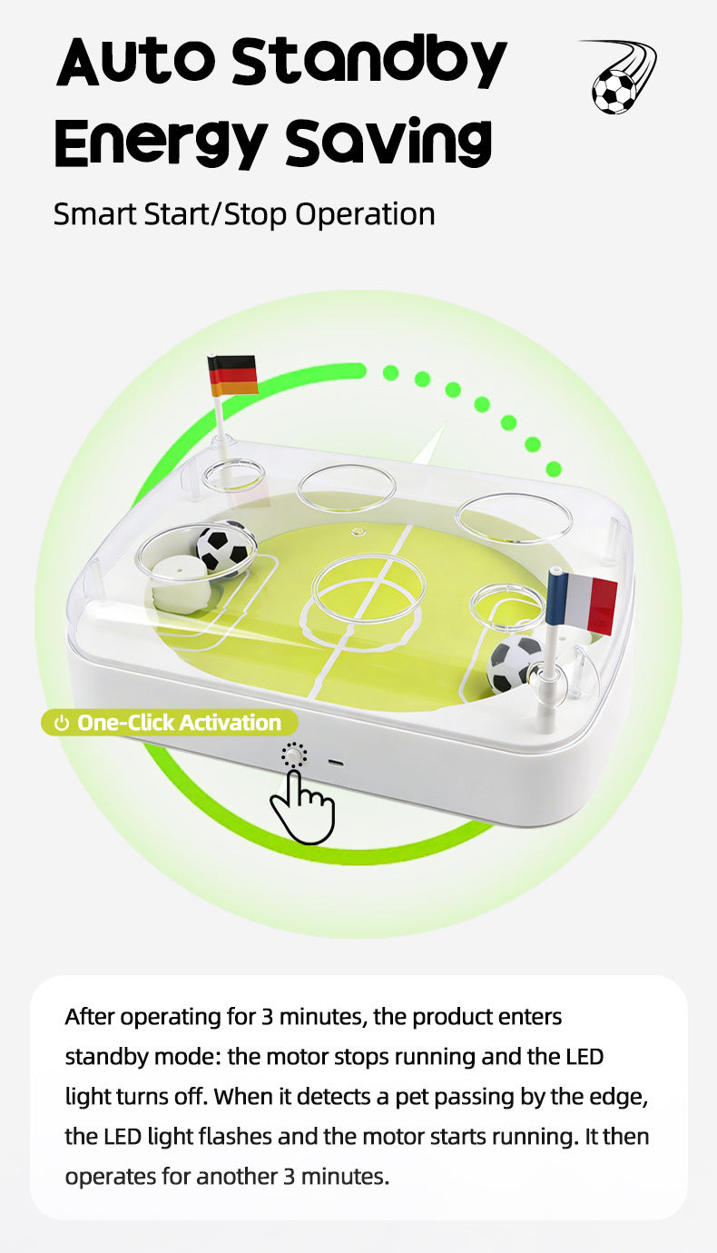 Smart Interactive Cat Soccer Arena Toy