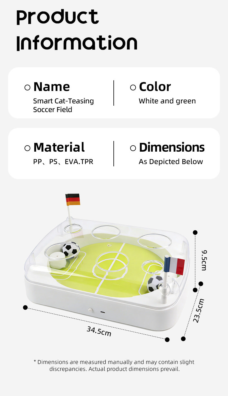 Smart Interactive Cat Soccer Arena Toy